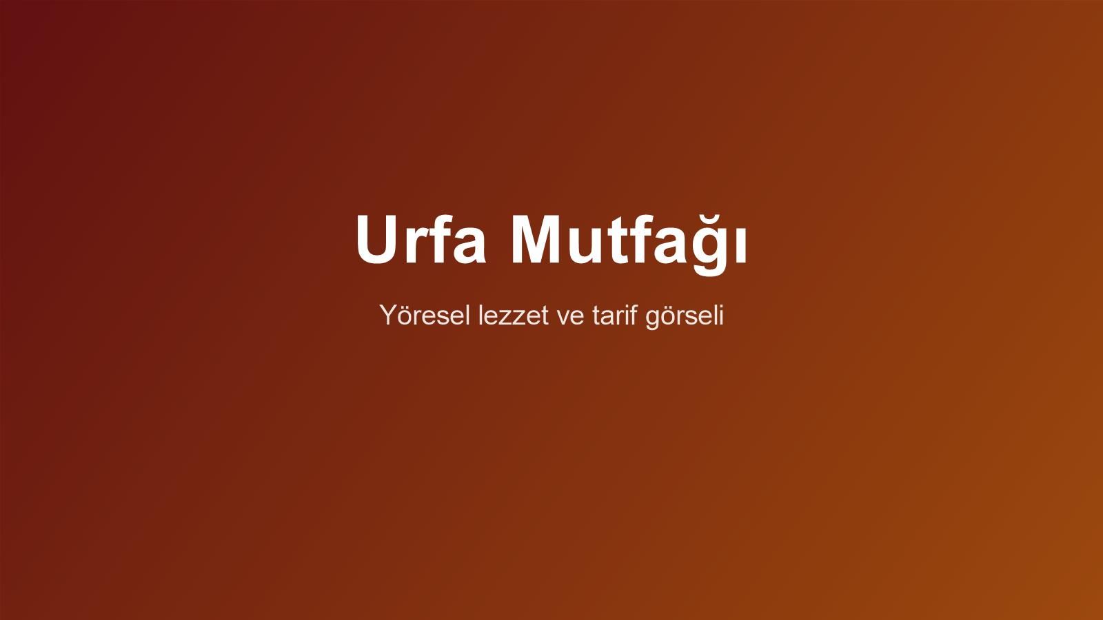 Urfa Güveç