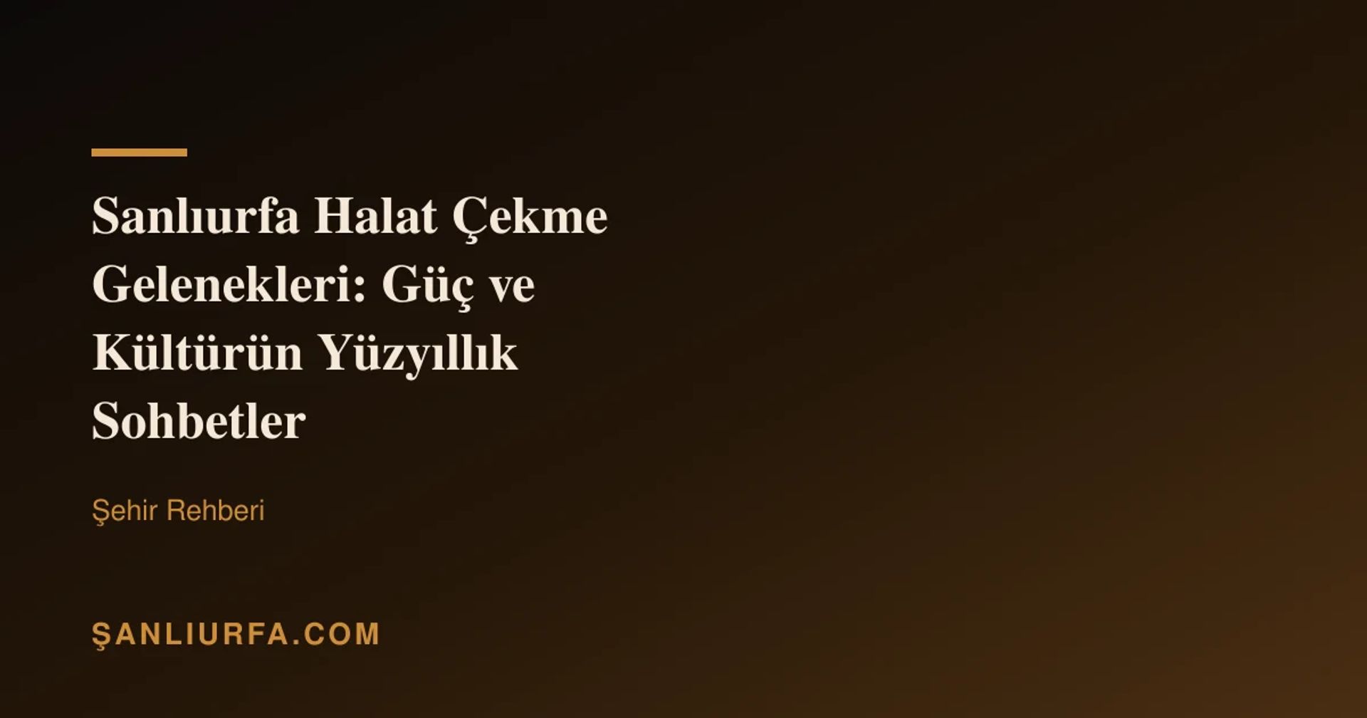 Şanlıurfa Halat Çekme Gelenekleri: Güç ve Kültürün Yüzyıllık Sohbetler