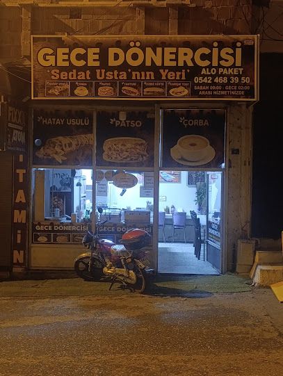 Gece dönercisi sedat usta'nın yeri