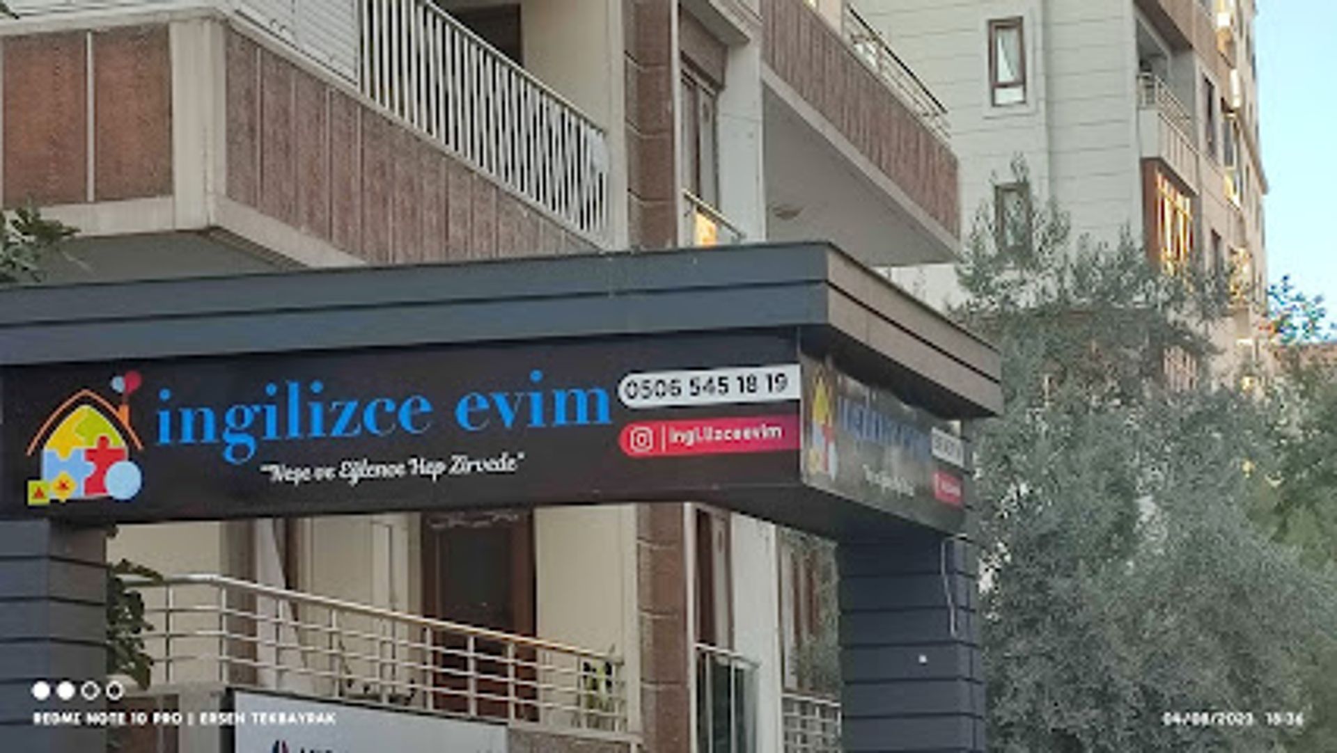 İngilizce evim oyun atölyesi
