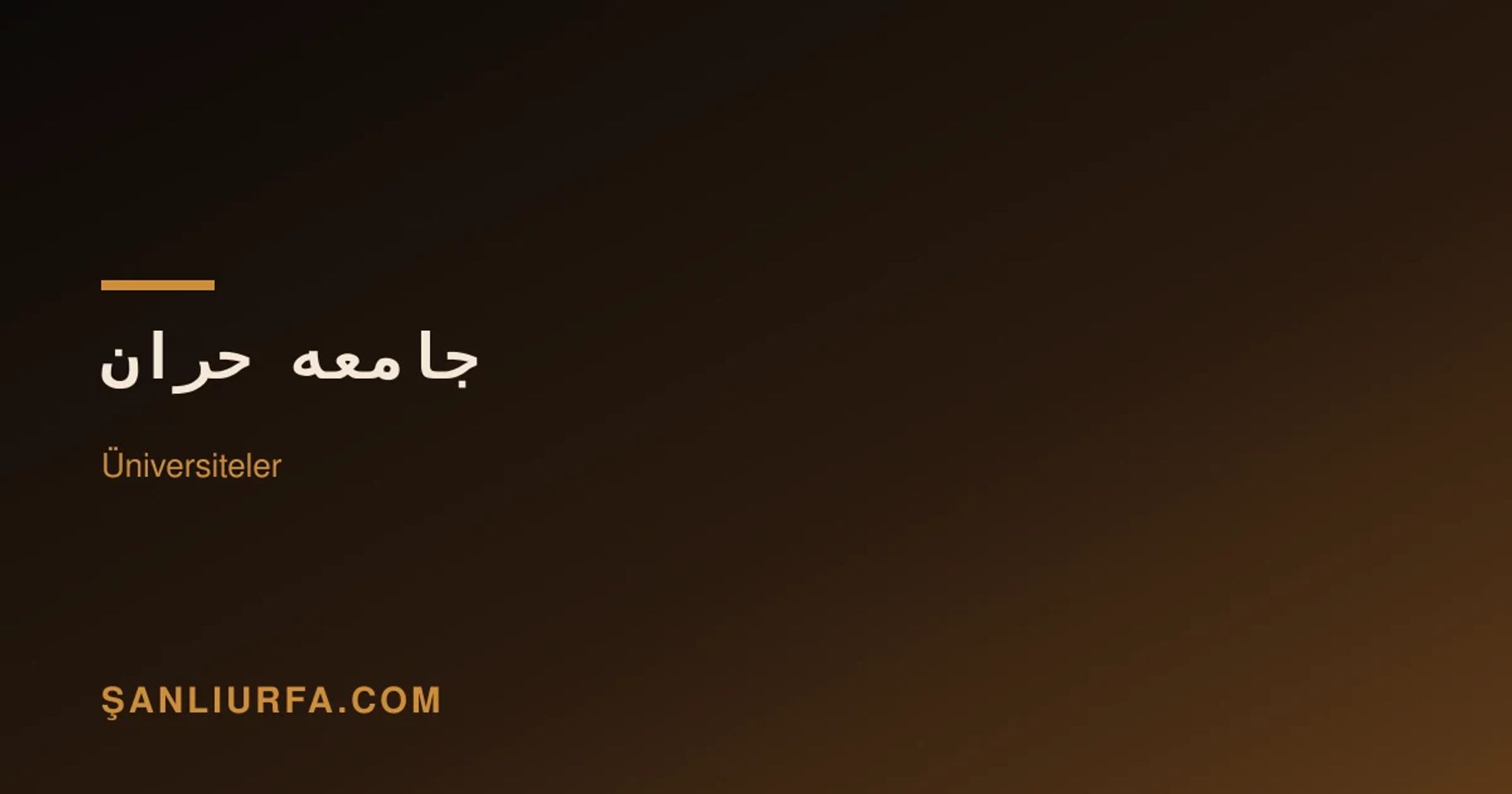 جامعه حران
