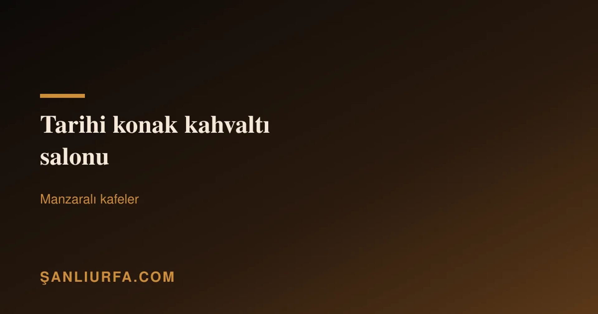 Tarihi konak kahvaltı salonu