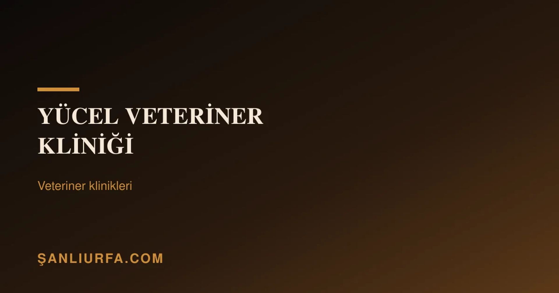 Yücel Veteriner Kliniği