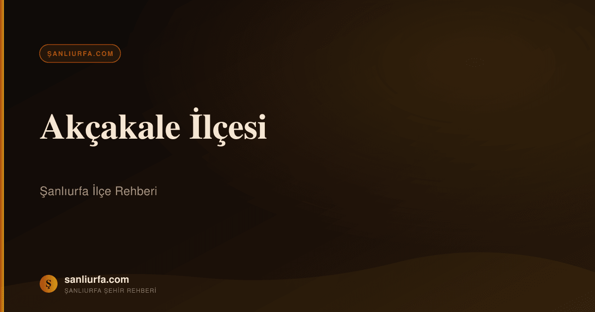 Akçakale ilçesi