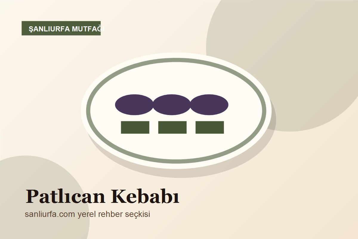Patlıcan Kebabı - Şanlıurfa yemek tarifi