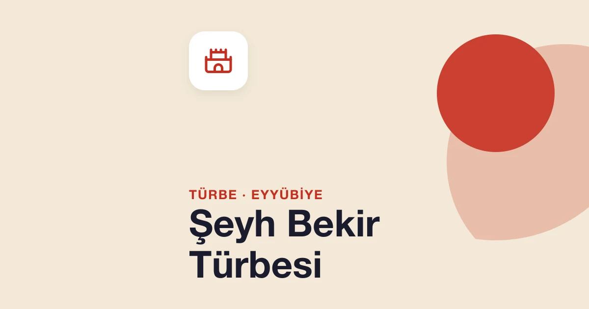 Şeyh Bekir Türbesi