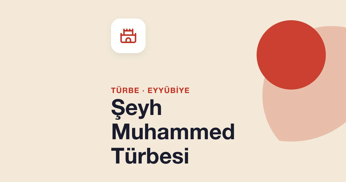 Şeyh Muhammed Türbesi