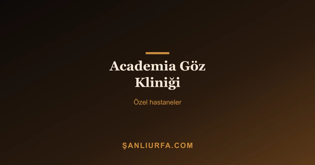 Academia Göz Kliniği