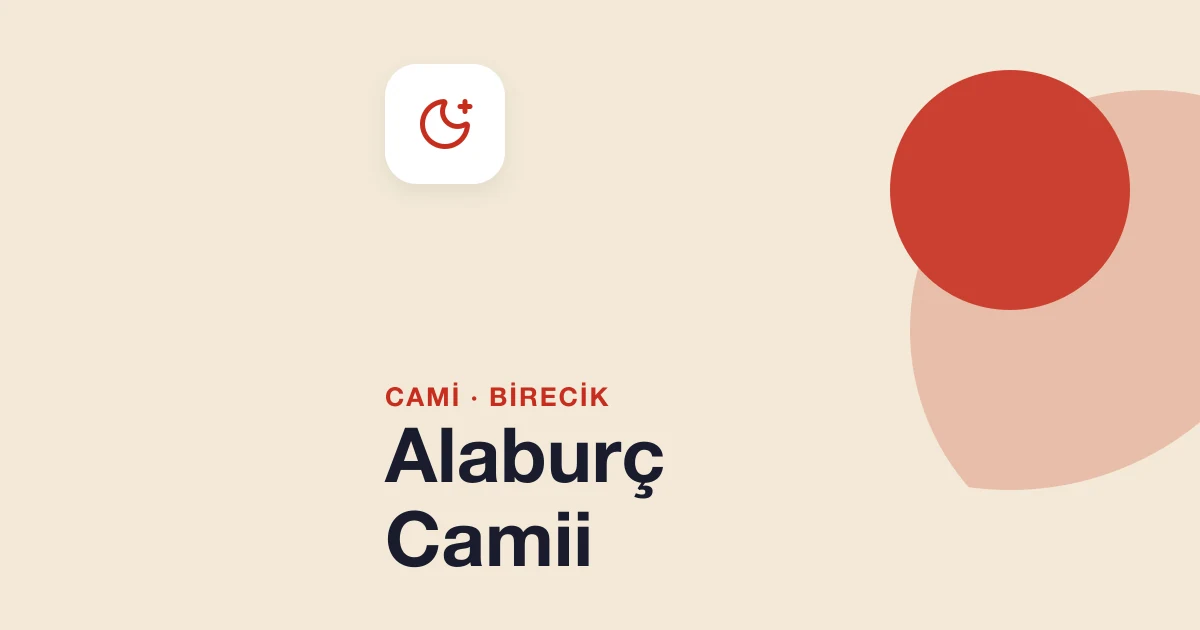 Alaburç Camii