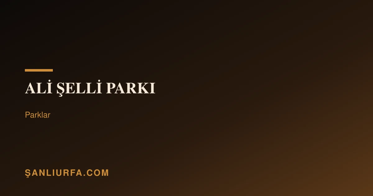 Ali Şelli Parki