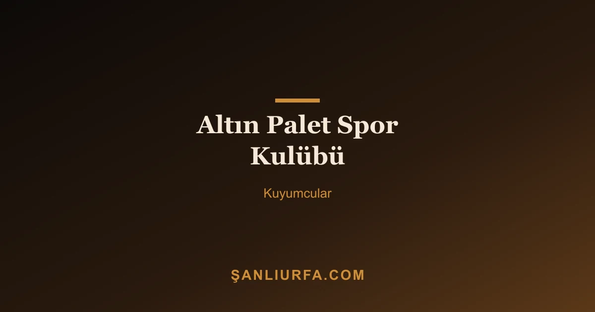 Altın Palet Spor Kulübü