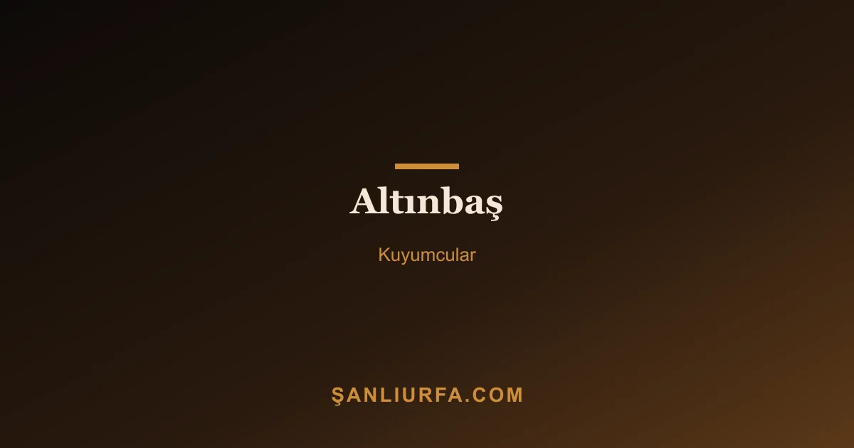 Altınbaş