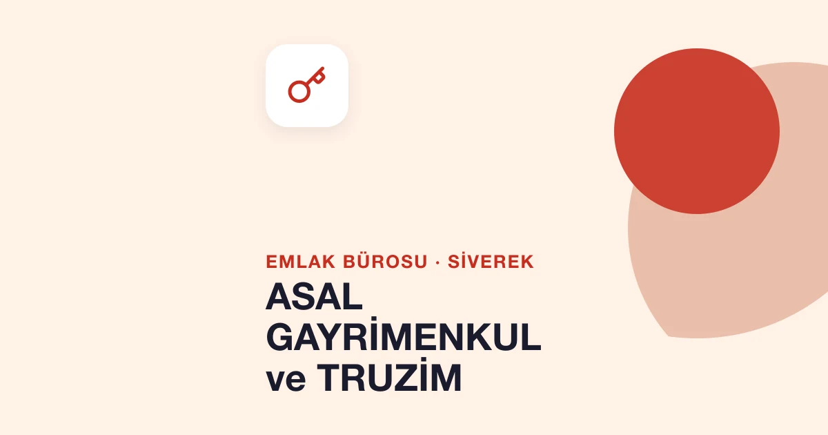 ASAL GAYRİMENKUL ve TRUZİM