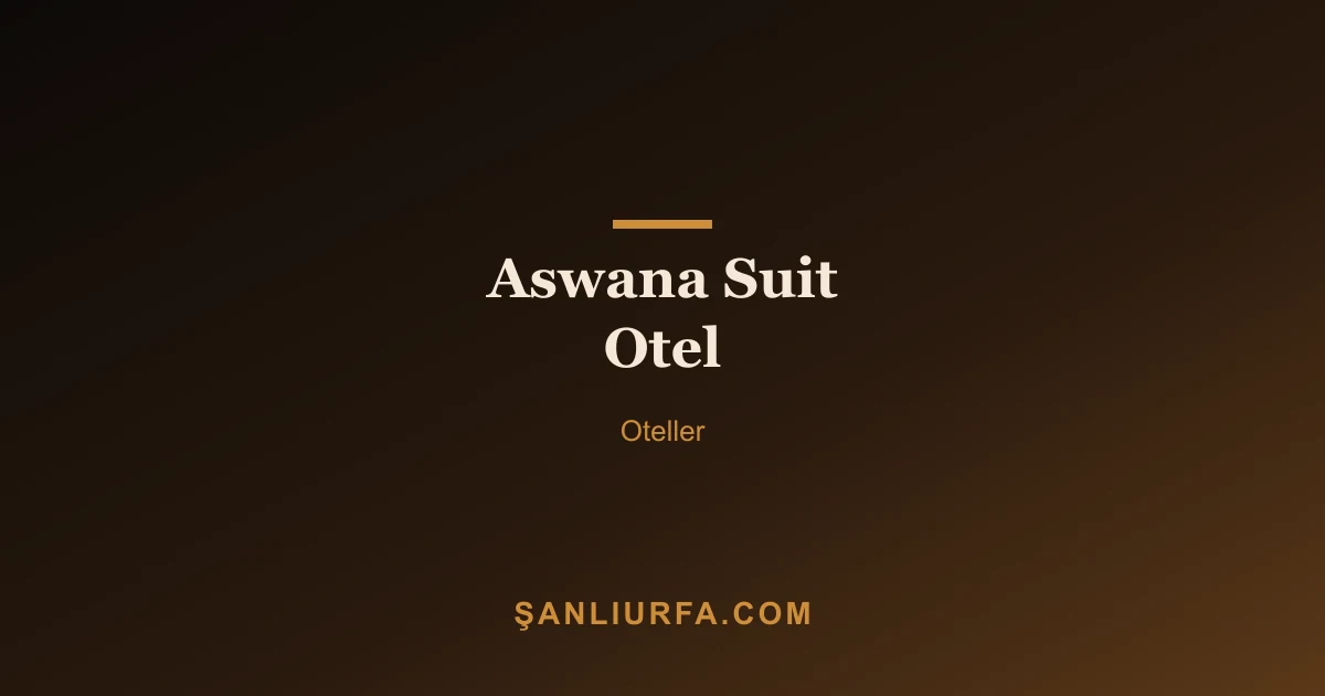 Aswana Suit Otel