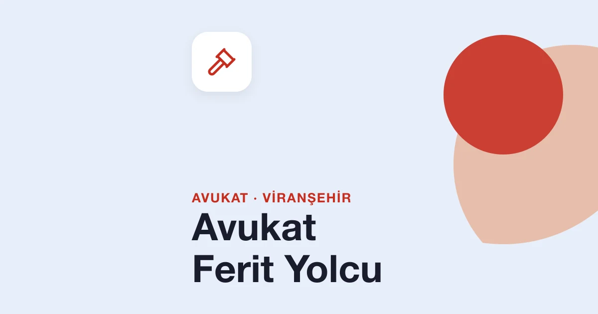 Avukat Ferit Yolcu
