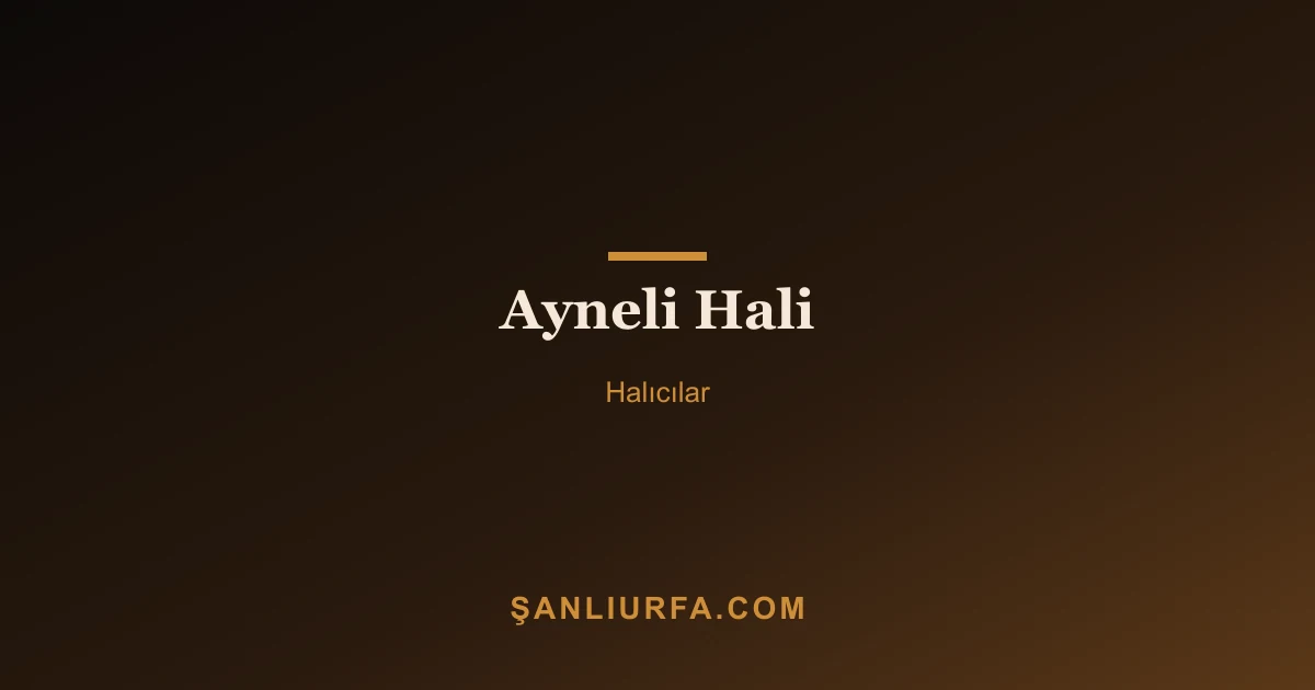Ayneli Hali