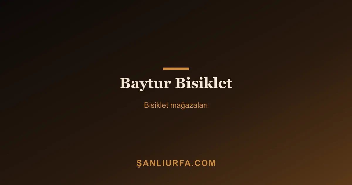 Baytur Bisiklet