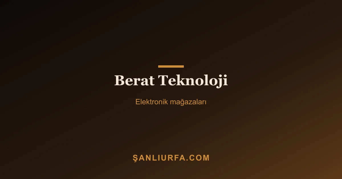 Berat Teknoloji