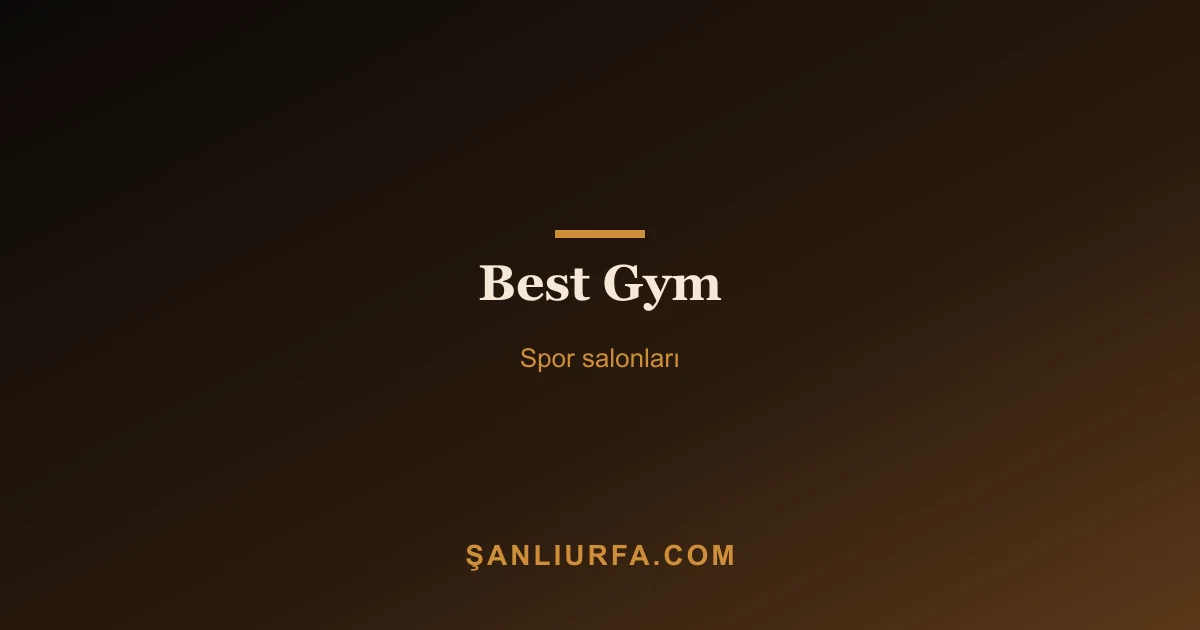 Best Gym