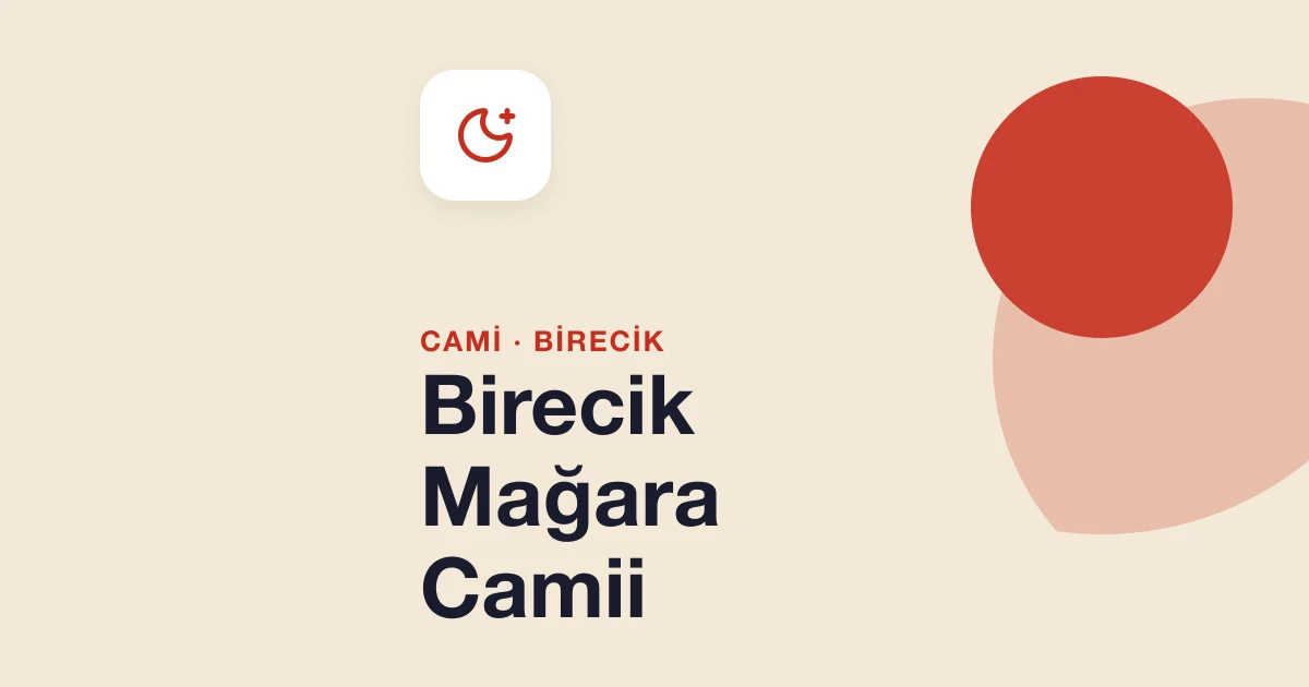 Birecik Mağara Camii