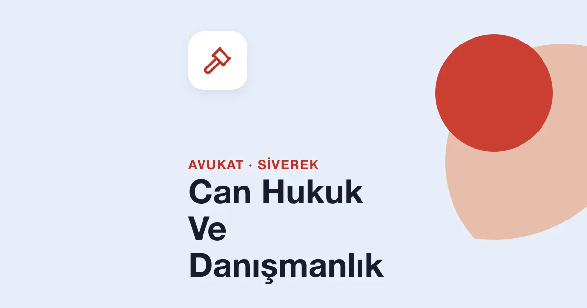 Can Hukuk Ve Danışmanlık