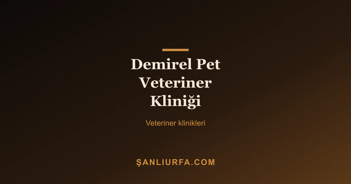 Demirel Pet Veteriner Kliniği
