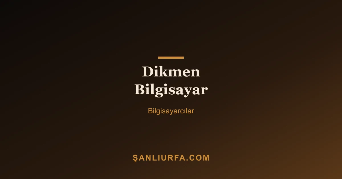 Dikmen Bilgisayar