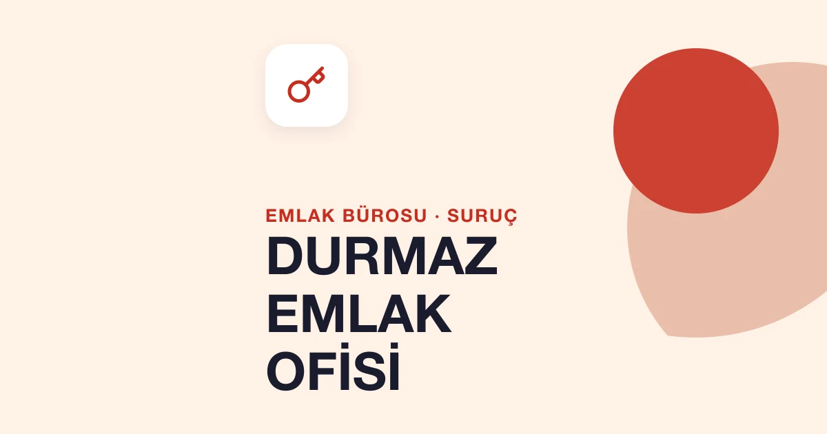 DURMAZ EMLAK OFİSİ