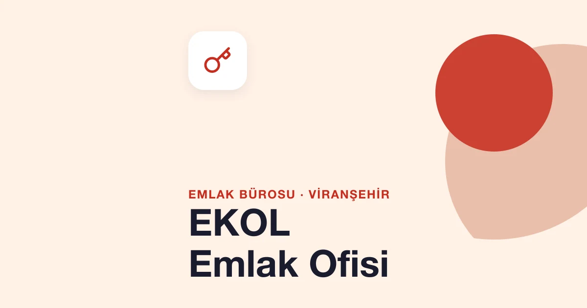 EKOL Emlak Ofisi