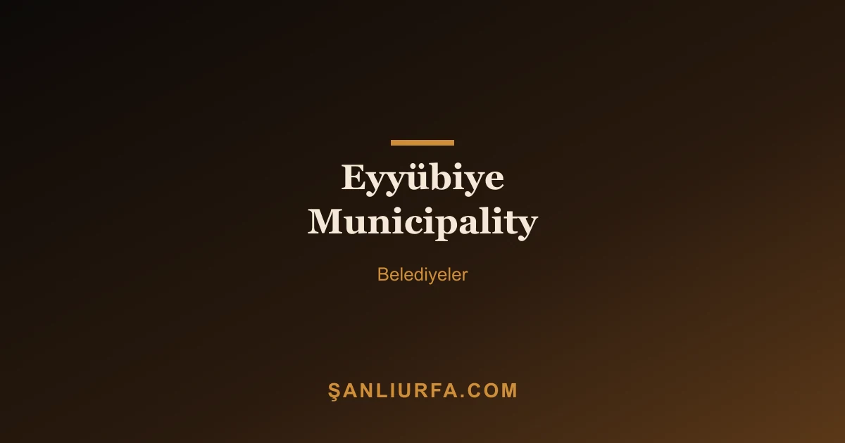 Eyyübiye Municipality