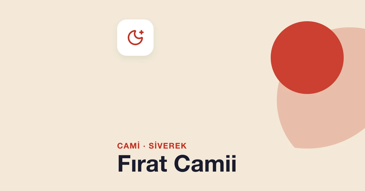 Fırat Camii