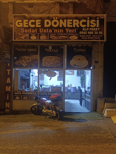 Gece dönercisi sedat usta'nın yeri