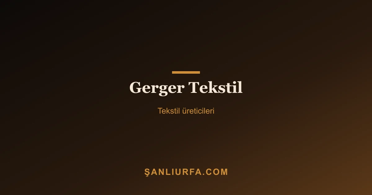 Gerger Tekstil