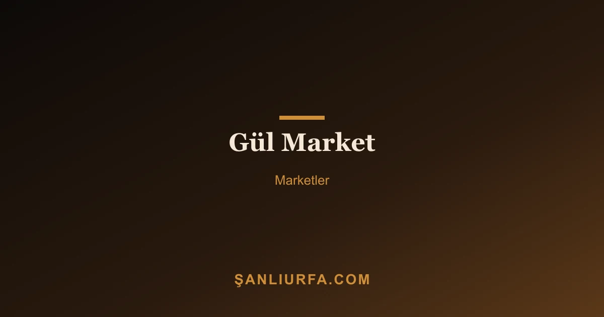 Gül Market