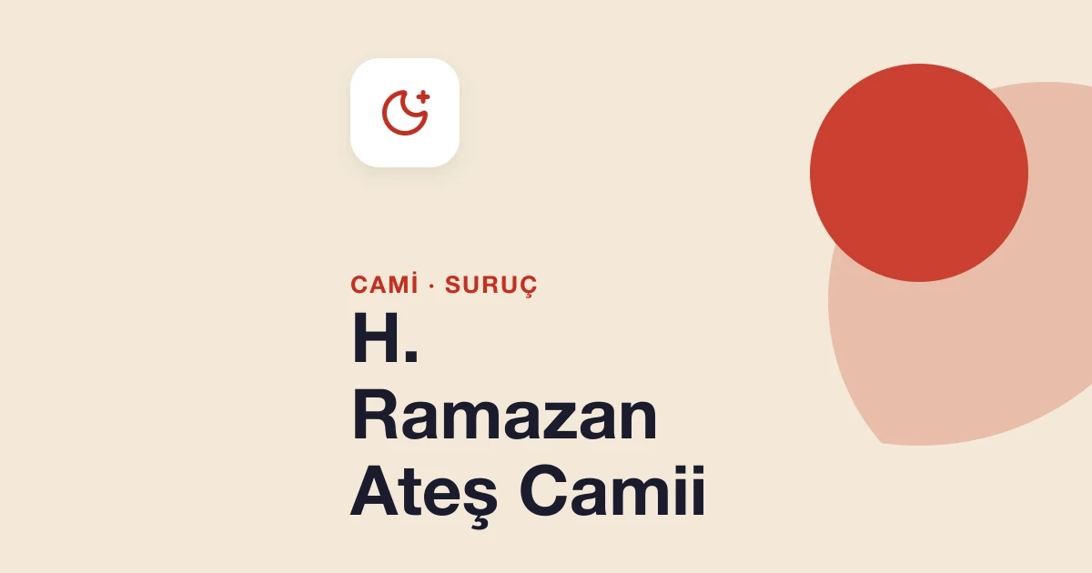 H. Ramazan Ateş Camii