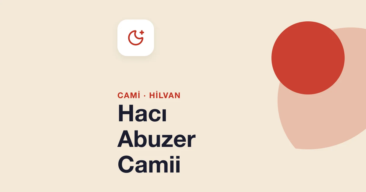Hacı Abuzer Camii