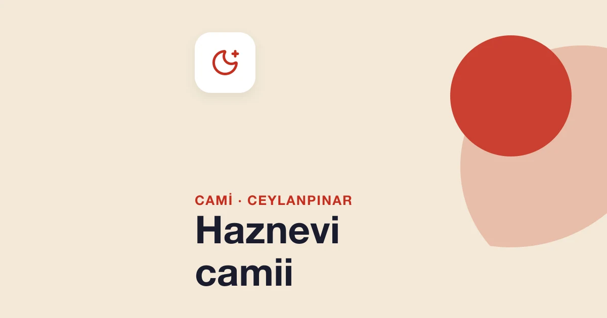 Haznevi camii