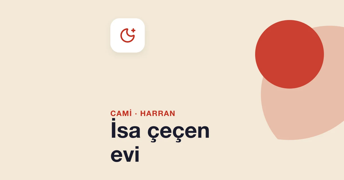 İsa çeçen evi