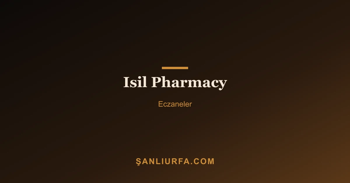 Isil Pharmacy
