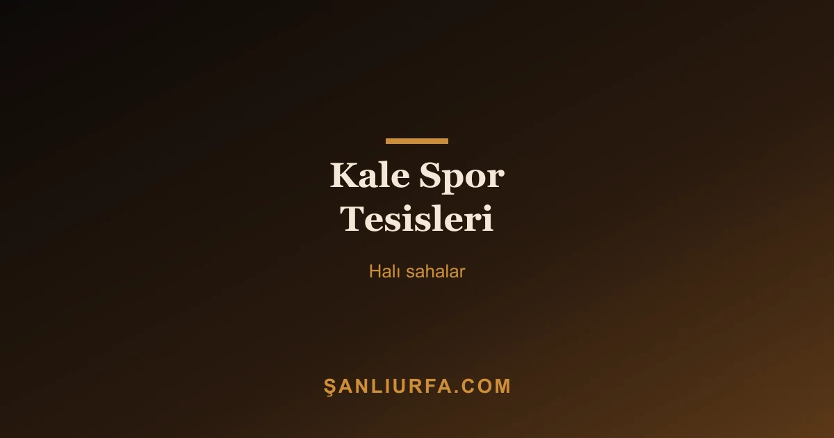 Kale Spor Tesisleri