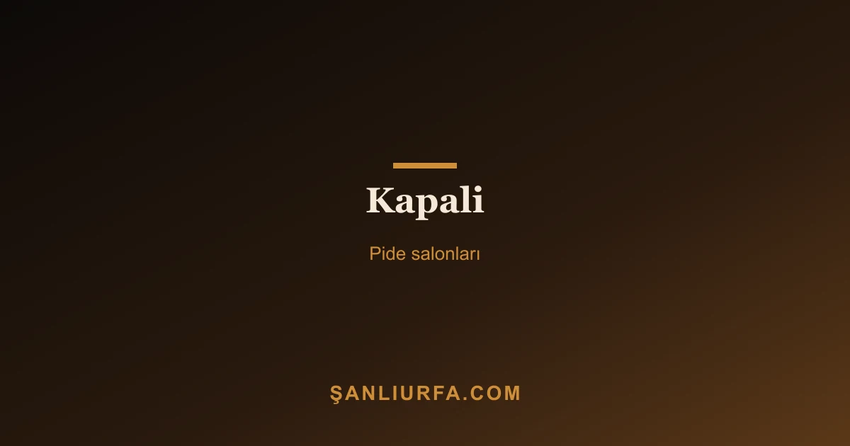 Kapali