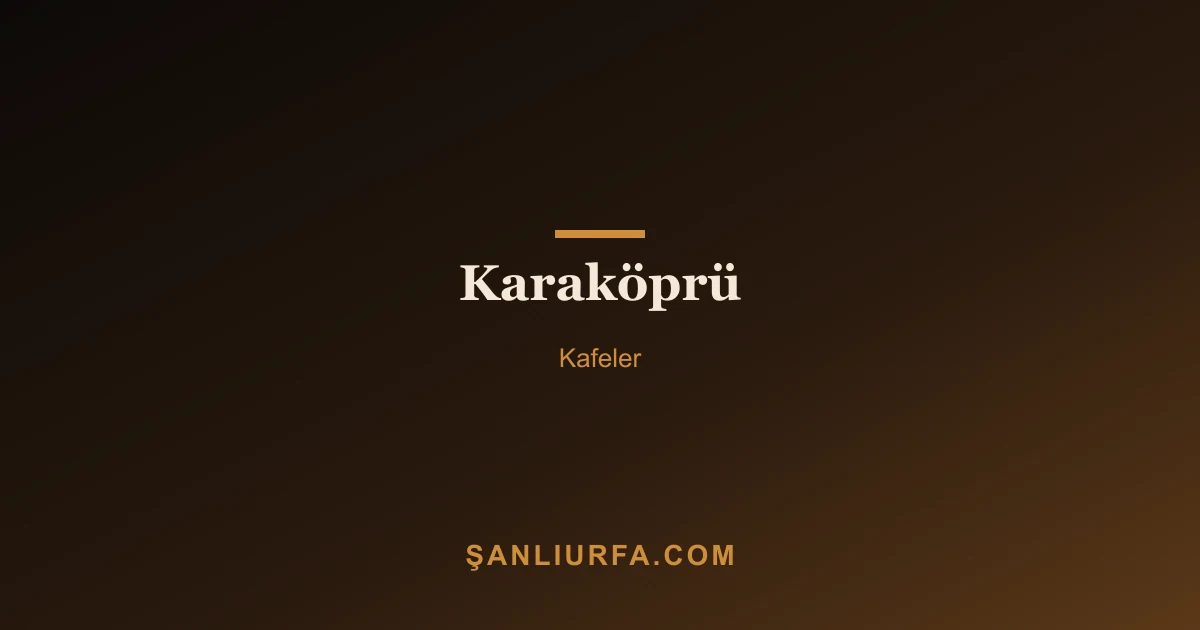 Karaköprü