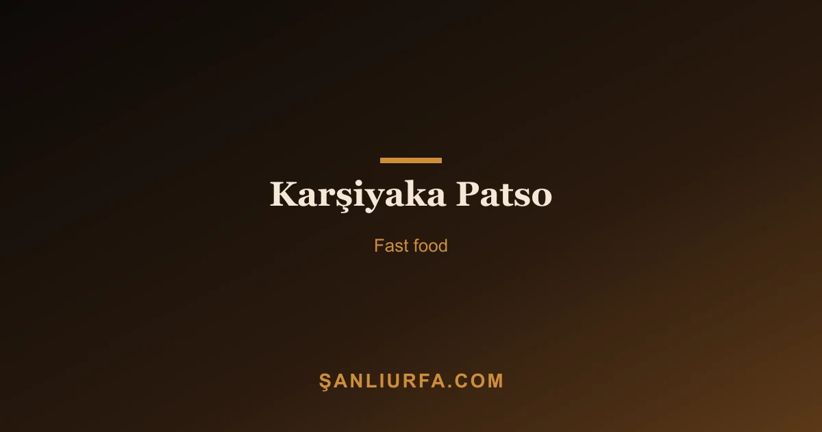 Karşiyaka Patso