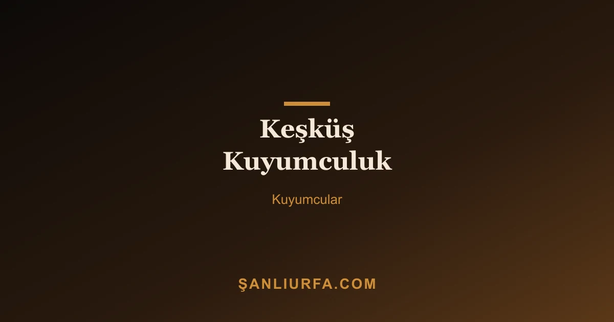 Keşküş Kuyumculuk