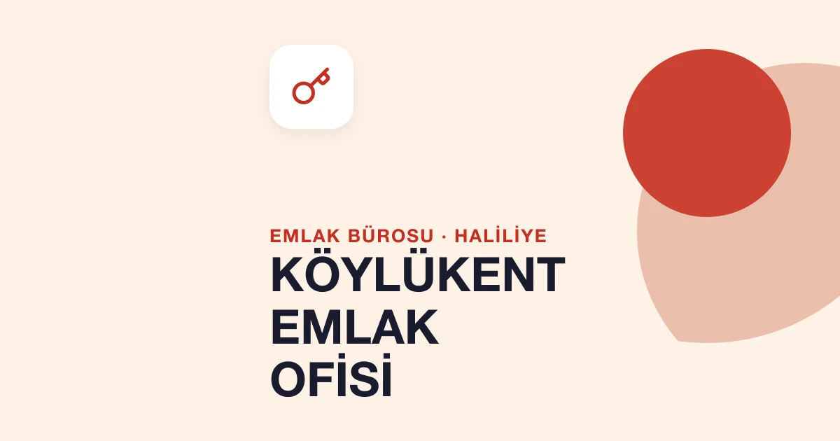 KÖYLÜKENT EMLAK OFİSİ