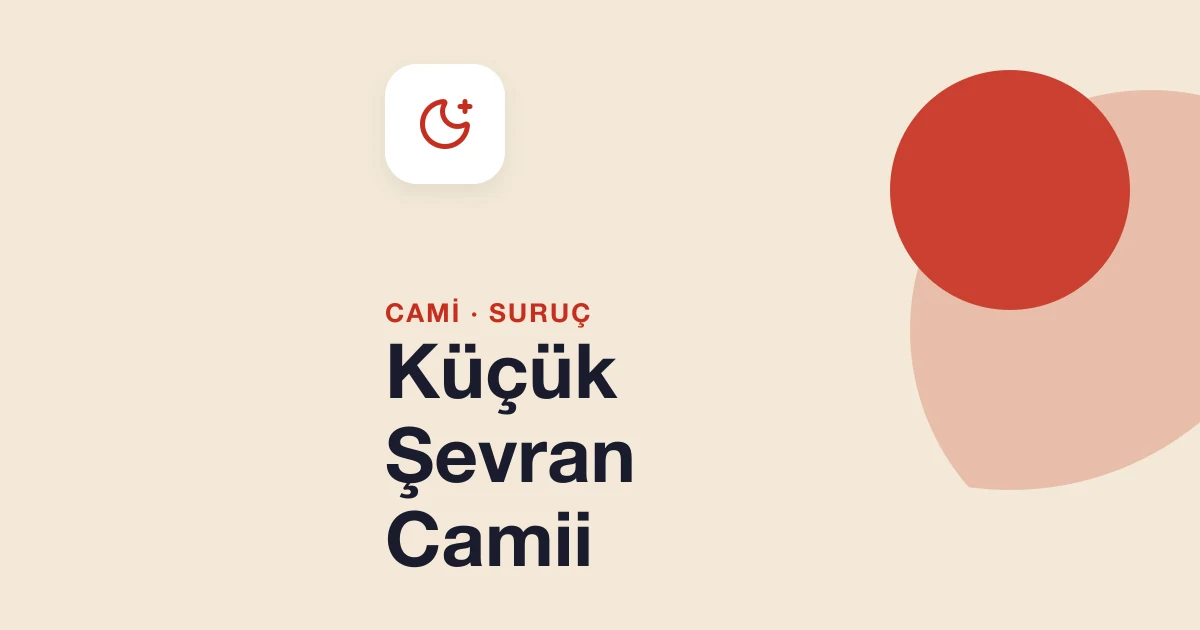 Küçük Şevran Camii
