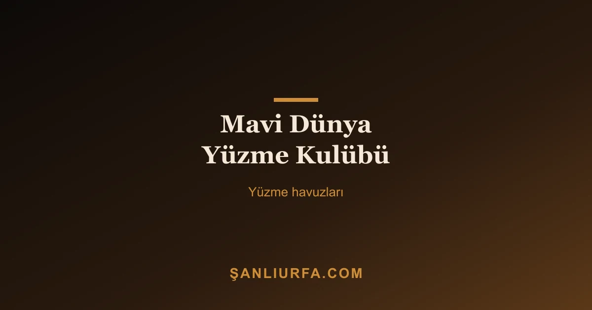 Mavi Dünya Yüzme Kulübü