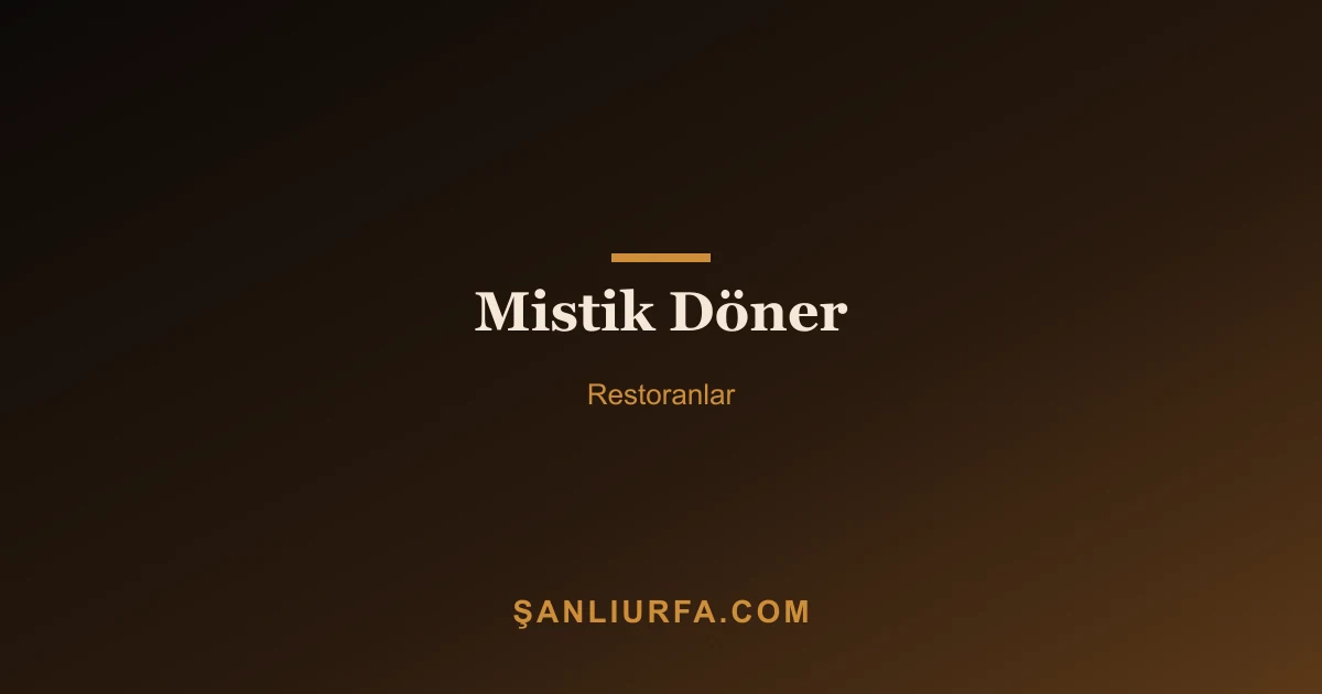 Mistik Döner