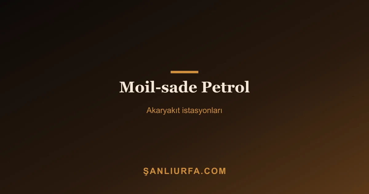Moil-sade Petrol