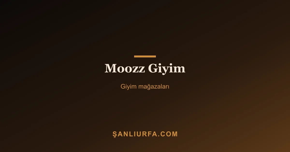 Moozz Giyim